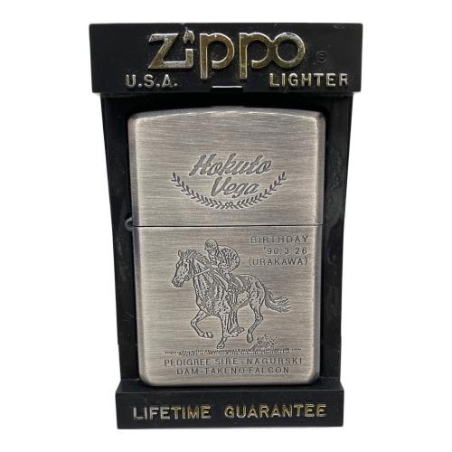 ZIPPO (ジッポ) オイルライター 1996年 ホクトベガ 競馬記念 シリアルナンバー447