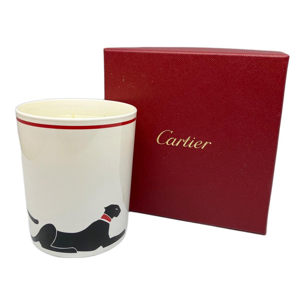 新品未使用　非売品　カルティエ　Cartier キャンドル Cartier (カルティエ) アロマキャンドル｜トレファクONLINE
