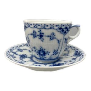 ROYAL COPENHAGEN (ロイヤル・コペンハーゲン) カップ&ソーサー ブルーフルーテッド・ハーフレース