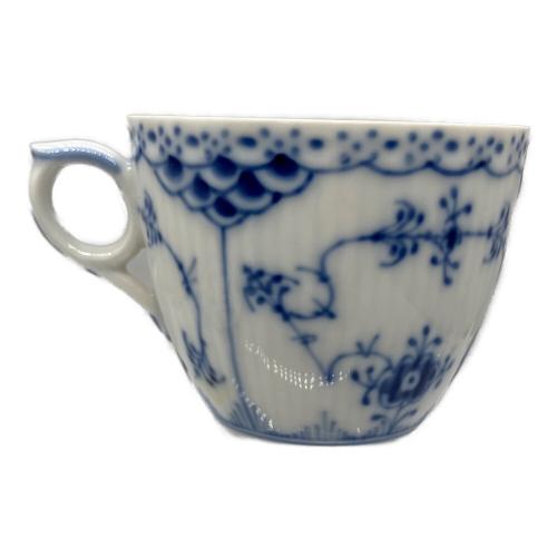 ROYAL COPENHAGEN (ロイヤル・コペンハーゲン) カップ&ソーサー ブルーフルーテッド・ハーフレース