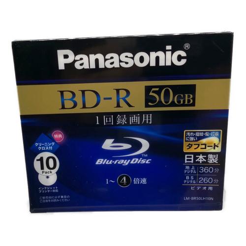 Panasonic (パナソニック) 録画用BD-R DL 10枚パック 片面2層・50GB LM-BR50LH10N
