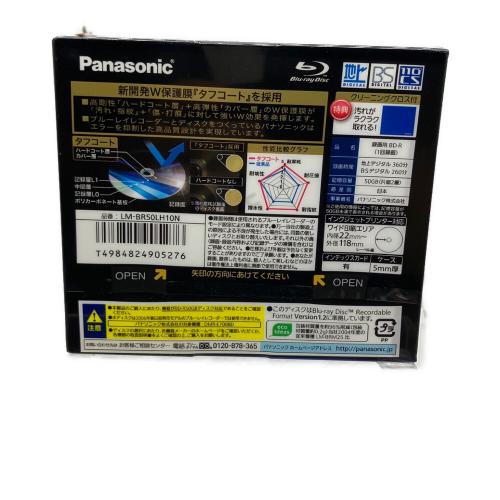 Panasonic (パナソニック) 録画用BD-R DL 10枚パック 片面2層・50GB LM-BR50LH10N