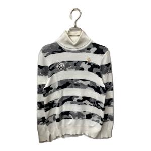 PEARLY GATES (パーリーゲイツ) セーター  レディース SIZE 0 ホワイト×ブラック