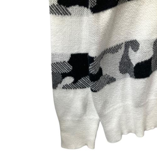 PEARLY GATES (パーリーゲイツ) セーター  レディース SIZE 0 ホワイト×ブラック