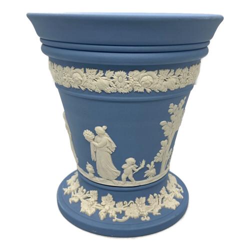 Wedgwood (ウェッジウッド) ヴィンテージフラワーベース 花留め付 ジャスパー