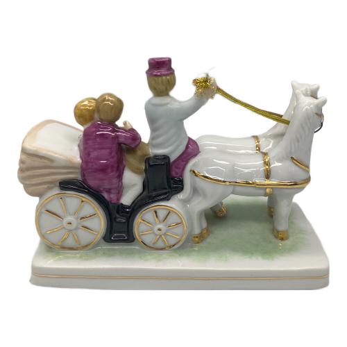 CDC 馬車に乗る貴族 HANDMADE ROCOCO 1720-80 フィギュリン