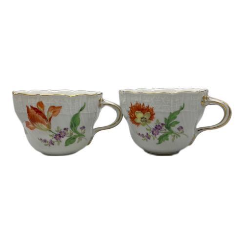 Meissen (マイセン) カップ&ソーサー ベーシックフラワー 6Pセット
