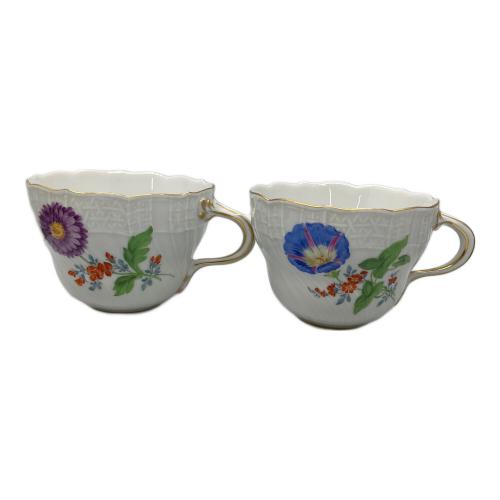 Meissen (マイセン) カップ&ソーサー ベーシックフラワー 6Pセット
