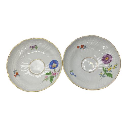 Meissen (マイセン) カップ&ソーサー ベーシックフラワー 6Pセット