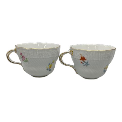 Meissen (マイセン) カップ&ソーサー ベーシックフラワー 6Pセット
