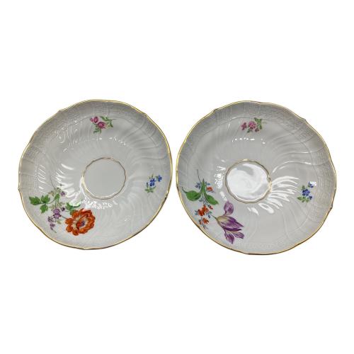Meissen (マイセン) カップ&ソーサー ベーシックフラワー 6Pセット