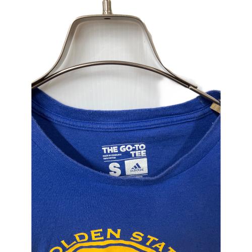 adidas (アディダス) 半袖カットソー ウォリアーズ メンズ SIZE S ブルー