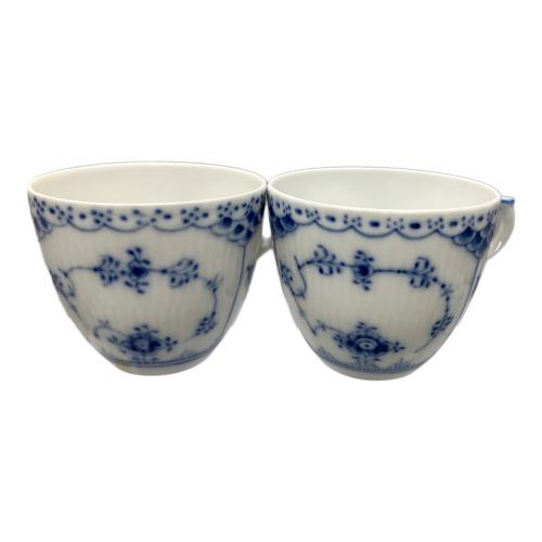 ROYAL COPENHAGEN (ロイヤル・コペンハーゲン) カップ&ソーサー5P ブルーフルーテッド・ハーフレース