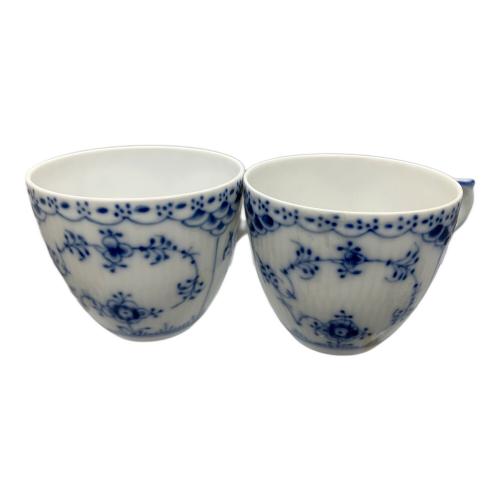 ROYAL COPENHAGEN (ロイヤル・コペンハーゲン) カップ&ソーサー5P ブルーフルーテッド・ハーフレース