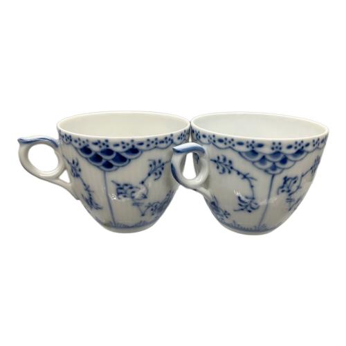 ROYAL COPENHAGEN (ロイヤル・コペンハーゲン) カップ&ソーサー5P ブルーフルーテッド・ハーフレース