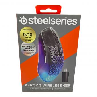 steelseries (スティールシリーズ) AEROX 3 WIRELESS GEN2 ゲーミングマウス 62717