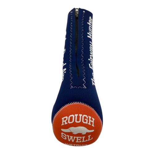 rough & swell (ラフアンドスウェル) ヘッドカバー 3点セット オレンジ×ネイビー
