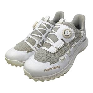NEW BALANCE (ニューバランス) ゴルフシューズ UGS1001W メンズ SIZE 27cm ホワイト×グレー
