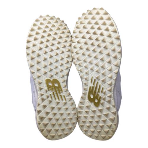 NEW BALANCE (ニューバランス) ゴルフシューズ UGS1001W メンズ SIZE 27cm ホワイト×グレー