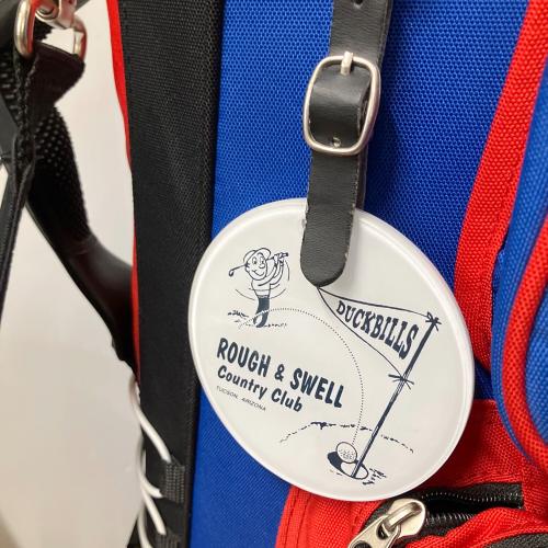 rough & swell (ラフアンドスウェル) キャディバッグ MOUNTAIN CADDY ブルー×レッド