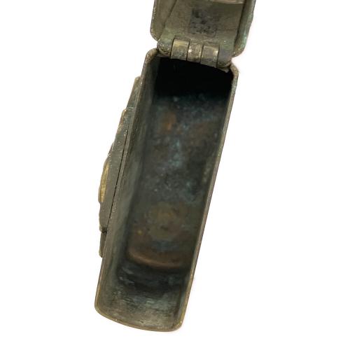 ZIPPO (ジッポ) オイルライター 1992年製 USA製 SOLID BRASS