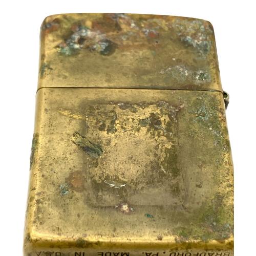 ZIPPO (ジッポ) オイルライター 1992年製 USA製 SOLID BRASS