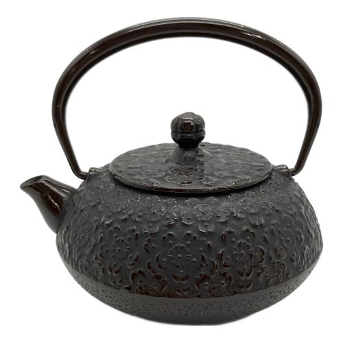 南部鉄器 (ナンブテッキ) 丸形鉄瓶