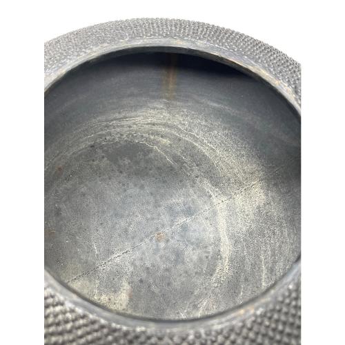 南部鉄器 (ナンブテッキ) 鉄瓶 平丸 1.8l