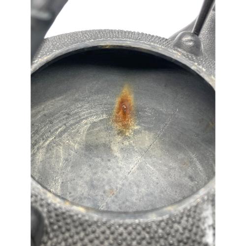 南部鉄器 (ナンブテッキ) 鉄瓶 平丸 1.8l