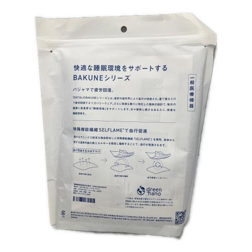 BAKUNE Dry TENTIAL リカバリーウェア ロングスリーブTシャツ/ロングパンツ セット  未使用品 SIZE M
