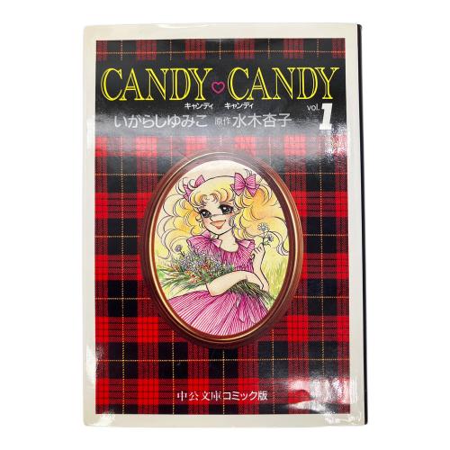 candy♡candy 全六巻 中公文庫コミック版 シミ有
