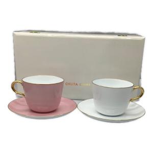 大倉陶園 (オオクラトウエン) モーニングカップ&ソーサー 2P