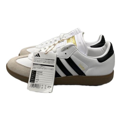 adidas (アディダス) ゴルフシューズ IH5167 Samba Golf メンズ SIZE 27.5cm ホワイト×ブラック