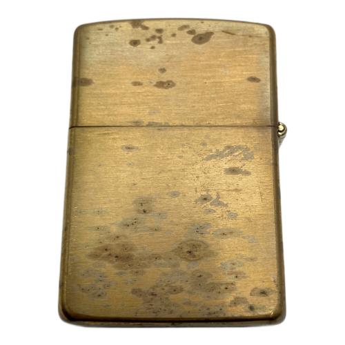 ZIPPO (ジッポ) オイルライター 1997年 60周年記念モデル SOLID BRASS