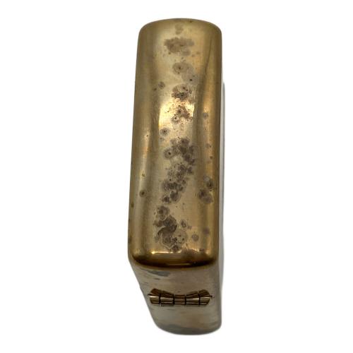 ZIPPO (ジッポ) オイルライター 1997年 60周年記念モデル SOLID BRASS