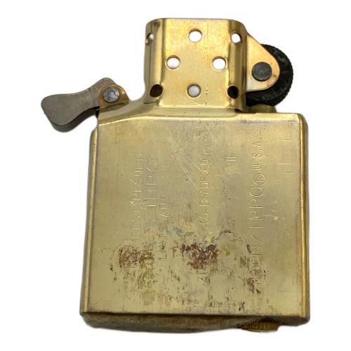 ZIPPO (ジッポ) オイルライター 1997年 60周年記念モデル SOLID BRASS