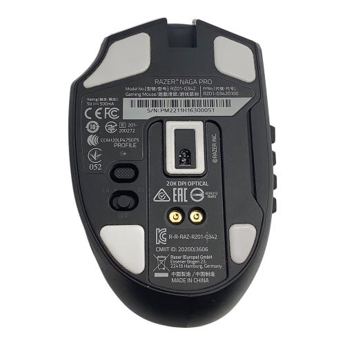 Razer (レイザー) RAZER NAGA PRO ゲーミングマウス RZ01-0342