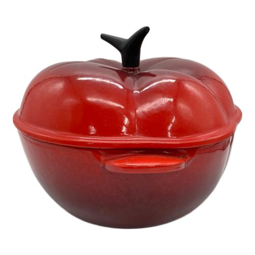 【５】☆激レア☆ル・クルーゼ　ココットトマト LE CREUSET (ルクルーゼ)トマトココット 直径21cm｜トレファクONLINE