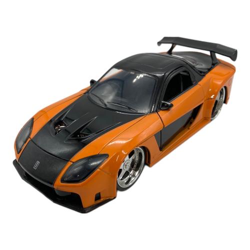 Jada Toys (ジェイダトイズ) マツダ RX-7 30732 「ワイルド・スピードX3 TOKYO DRIFT」 1/24 VeilSide仕様・オレンジ/ブラック