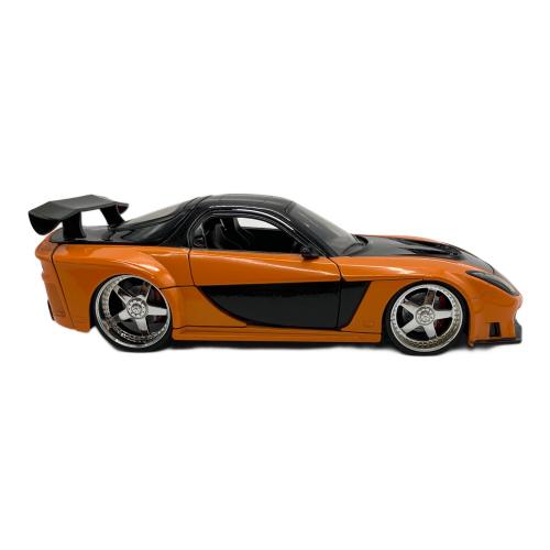 Jada Toys (ジェイダトイズ) マツダ RX-7 30732 「ワイルド・スピードX3 TOKYO DRIFT」 1/24 VeilSide仕様・オレンジ/ブラック