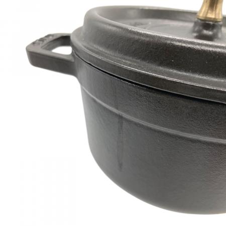 Staub (ストウブ) 鍋 ブラック la cocotte｜トレファクONLINE