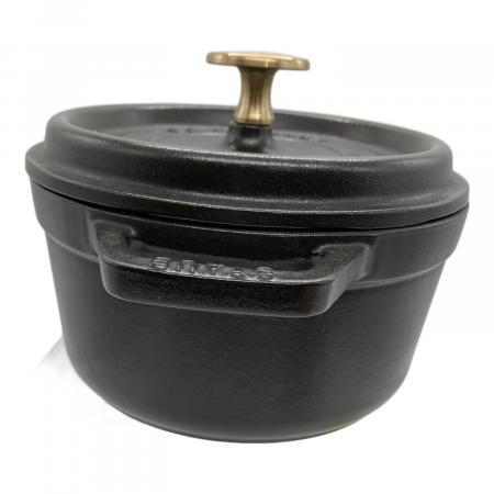 Staub (ストウブ) 鍋 ブラック la cocotte｜トレファクONLINE