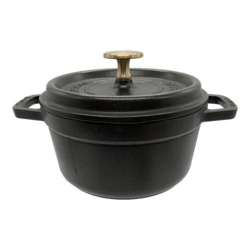 Staub (ストウブ) 鍋　ブラック　la cocotte