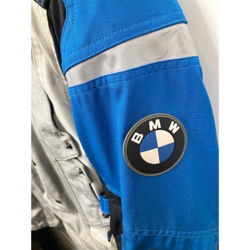 BMW (ビーエムダブリュー) RALLYE アドベンチャージャケット 専用防水ライナー付き メンズ SIZE 52 ブルー×グレー