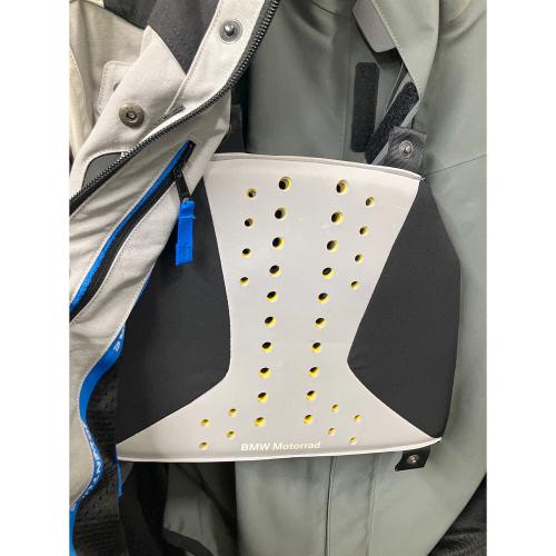 BMW (ビーエムダブリュー) RALLYE アドベンチャージャケット 専用防水ライナー付き メンズ SIZE 52 ブルー×グレー