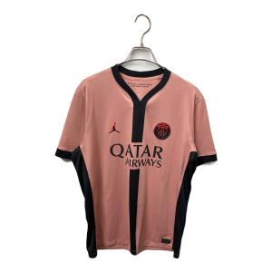 NIKE (ナイキ) パリ・サンジェルマン 2024/25 サード レプリカユニフォーム ゲームシャツ FQ2024-686 メンズ SIZE L ピンク