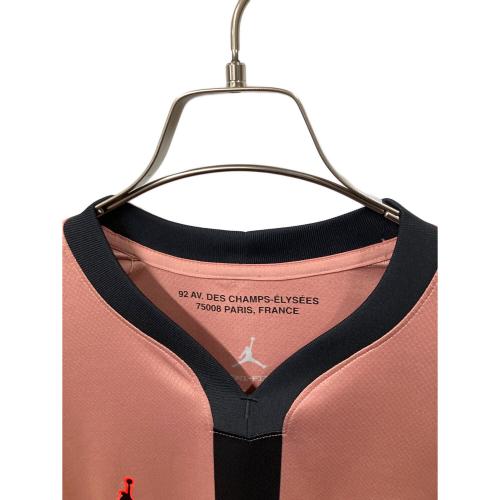 NIKE (ナイキ) パリ・サンジェルマン 2024/25 サード レプリカユニフォーム ゲームシャツ FQ2024-686 メンズ SIZE L ピンク