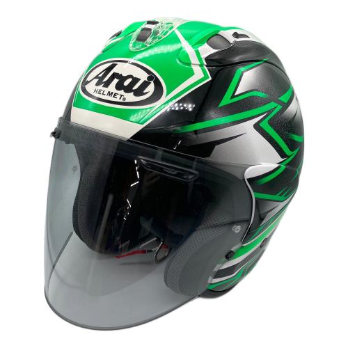 Arai (アライ) バイク用ヘルメット VZ-RAM GHOST MLサイズ(59.60cm) PSCマーク(バイク用ヘルメット)有