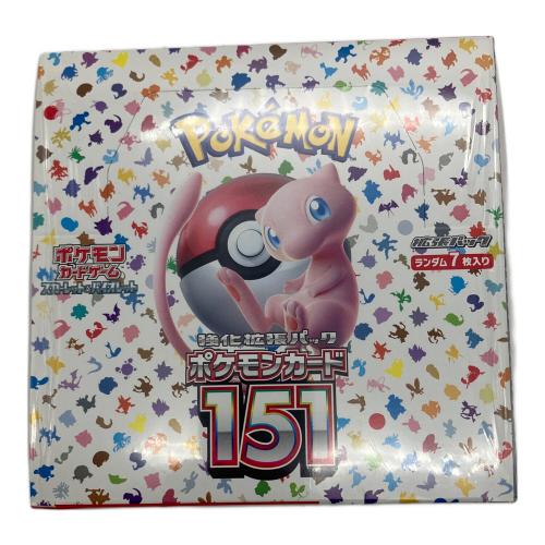 ポケモンカードゲーム スカーレット＆バイオレット 強化拡張パック ポケモンカード151 ポケモンカード