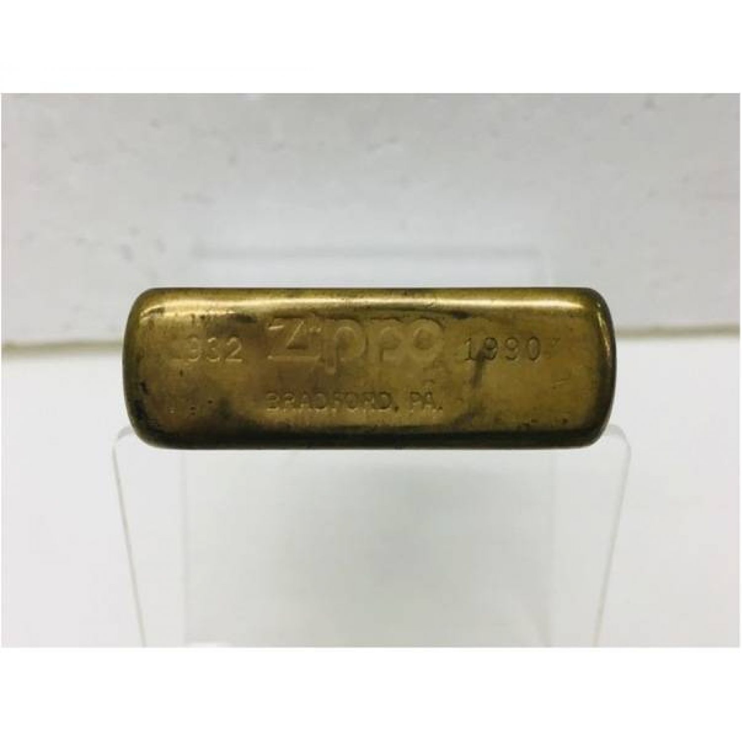 ZIPPO ZIPPO solid brass zippo 50th 1990｜トレファクONLINE